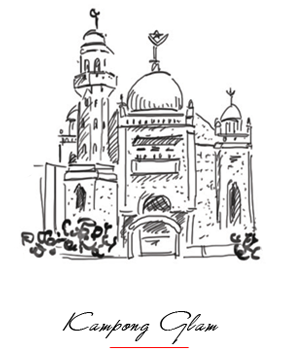 Illustration of Kampong Glam